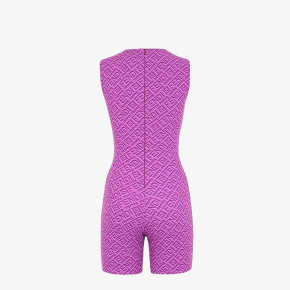 skims x fendi SLEEVELESS MID THIGH BODYSUIT - Picture 2 of 2